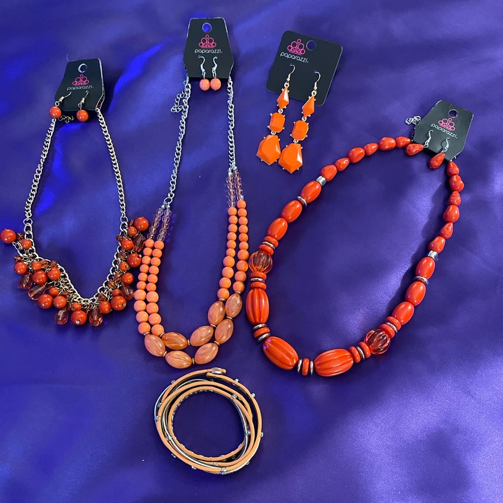 Orange 5 piece